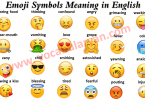 WhatsApp Emoji Meaning In English 2021