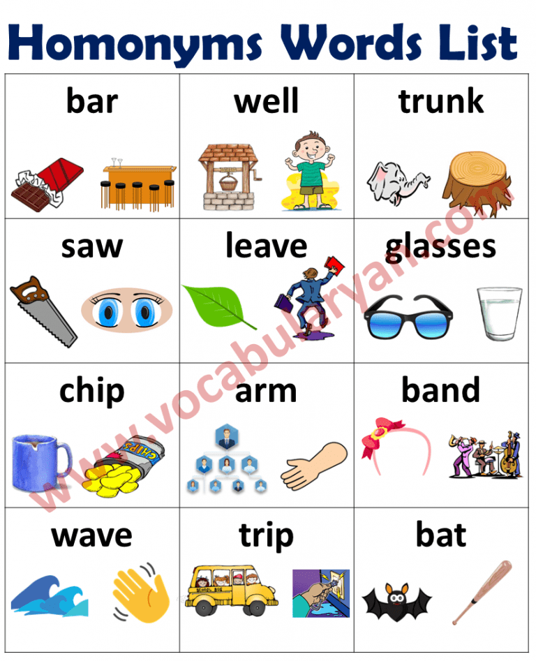 100-examples-of-homonyms-with-sentences-english-grammar-here