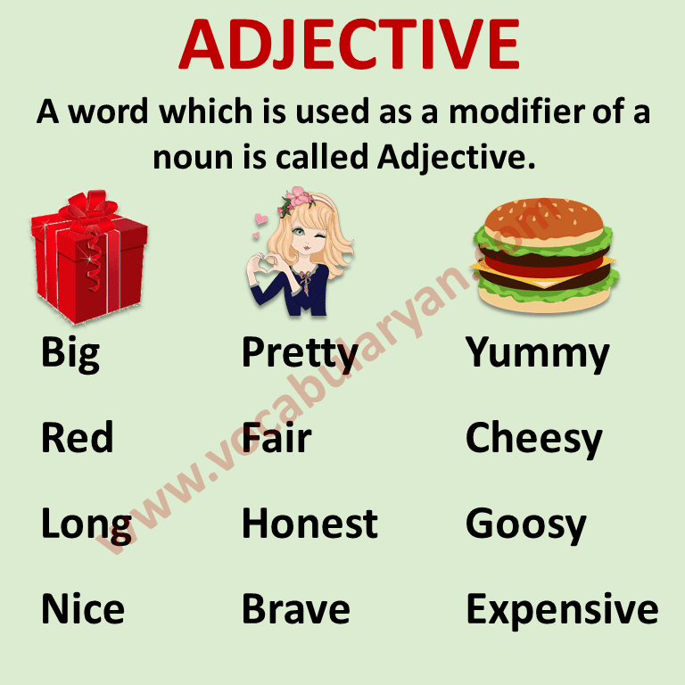 Adjective Definition with Examples