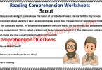 Reading Comprehension Worksheets