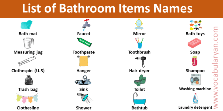 list-of-bathroom-items-names-starting-with-a-to-z-vocabularyan