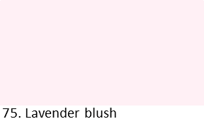 Lavender blush