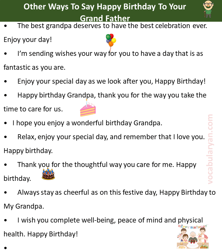 150+ Different ways to wish “Happy Birthday – VocabularyAN