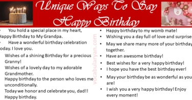 150+ Different ways to wish “Happy Birthday