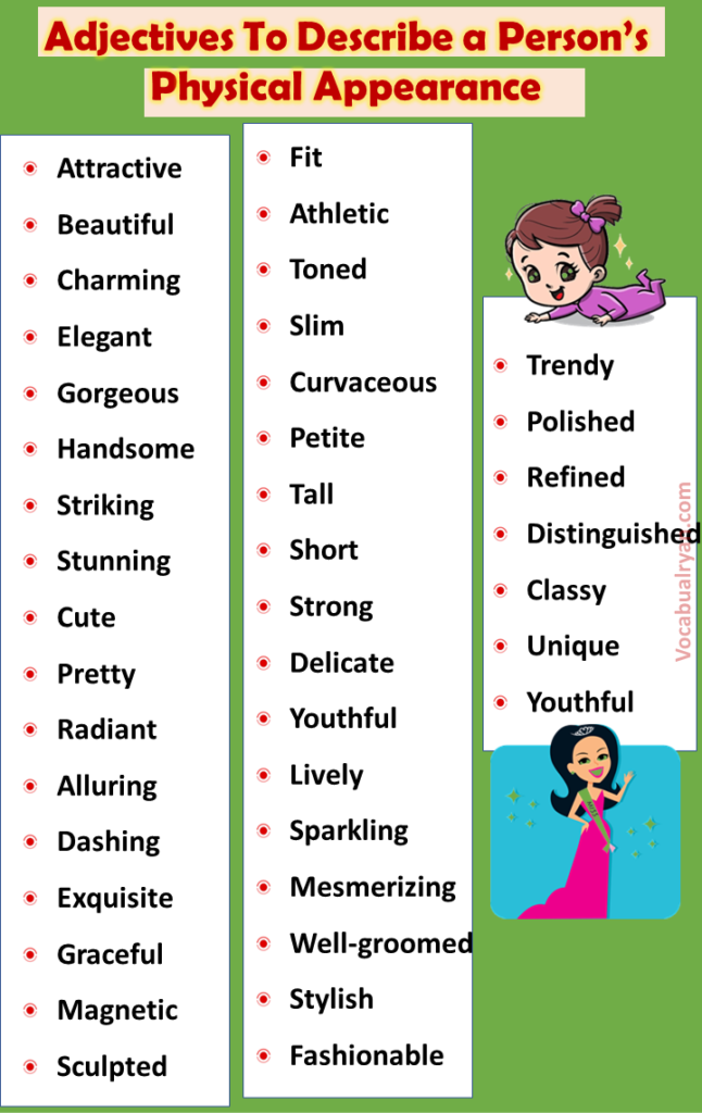 List of 150+ Adjectives To Describe A Person in English