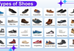Types of Shoes with Picture in English