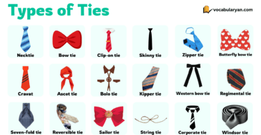 Types of Ties – Different Styles of Neckwear