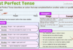 Past Perfect Tense structure in grammar